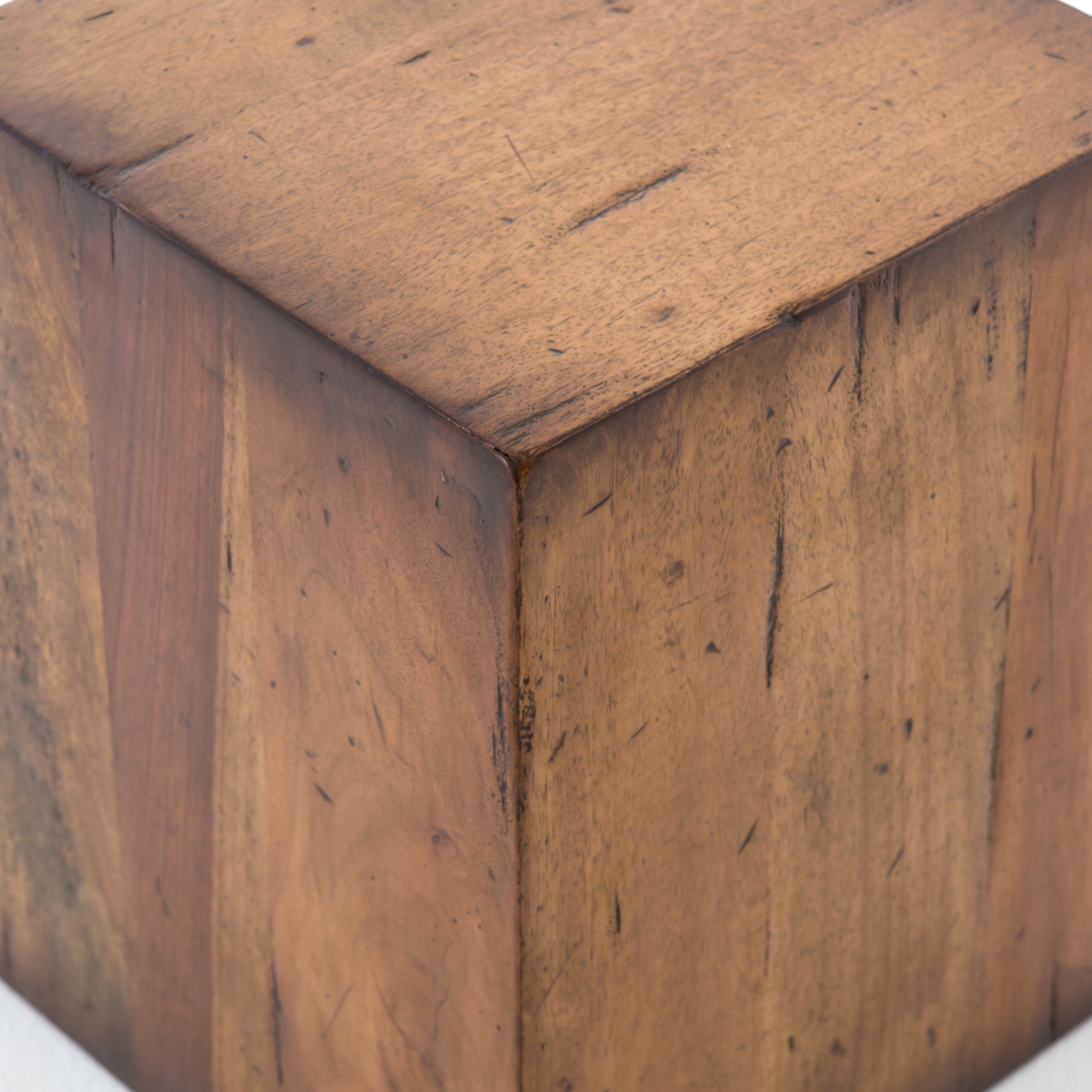 Reclaimed Fruitwood | Duncan End Table | Valley Ridge Furniture