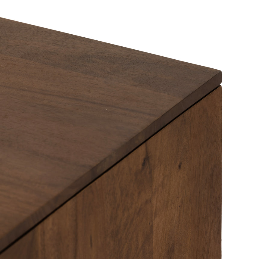 Brown Wash Mango & Brown Cane with Charcoal Grey Iron | Carmel Sideboard | Valley Ridge Furniture