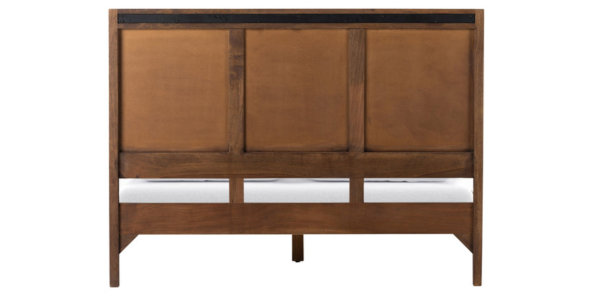 Brown Wash Mango with Brown Cane (King Size) | Sydney Bed | Valley Ridge Furniture