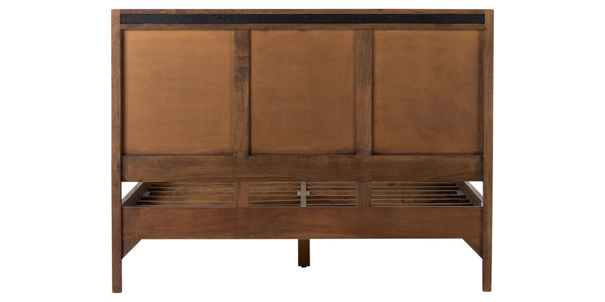 Brown Wash Mango with Brown Cane (King Size) | Sydney Bed | Valley Ridge Furniture