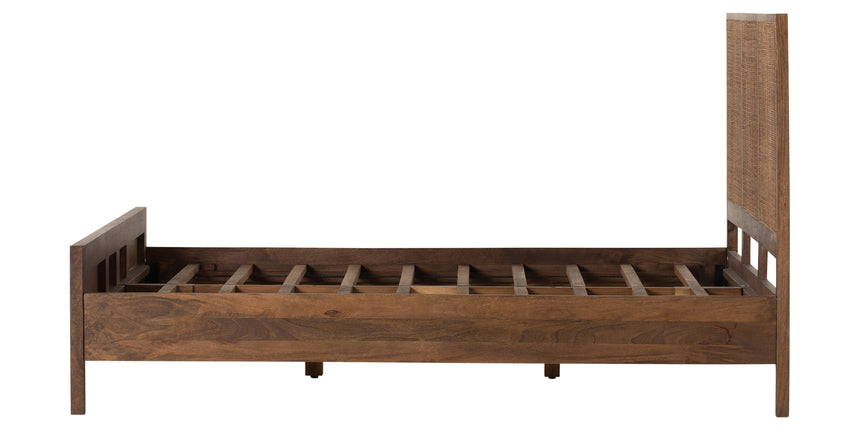 Brown Wash Mango with Brown Cane (King Size) | Sydney Bed | Valley Ridge Furniture