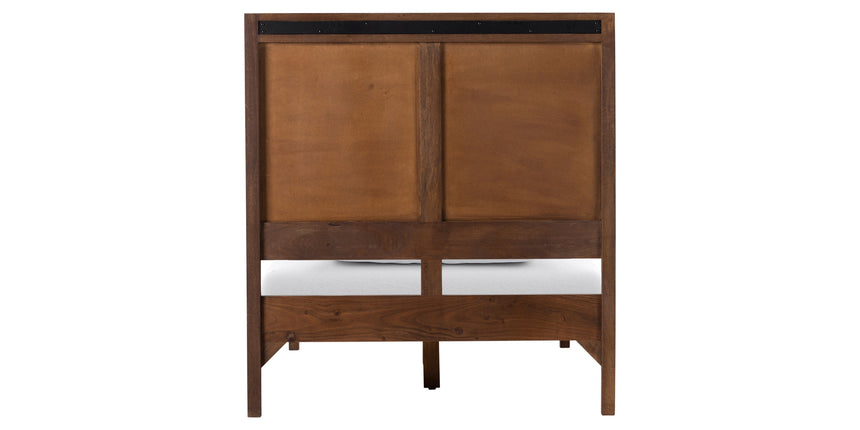 Brown Wash Mango with Brown Cane (Twin Size) | Sydney Bed | Valley Ridge Furniture