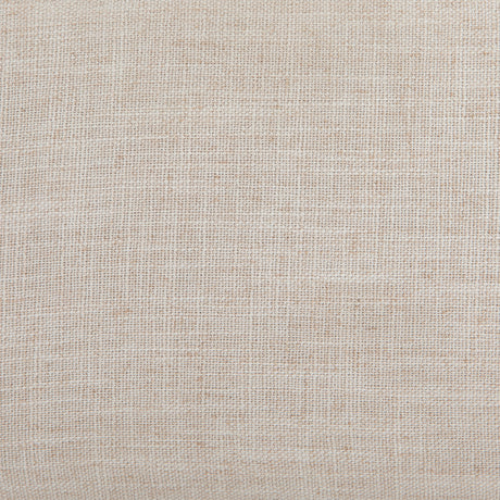 Cambric Ivory Fabric & Heirloom Greywash Parawood with Vintage Brass Iron | Orville Dining Chair | Valley Ridge Furniture