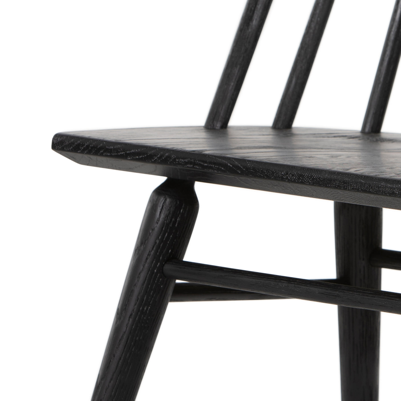 Black Oak | Lewis Windsor Chair | Valley Ridge Furniture