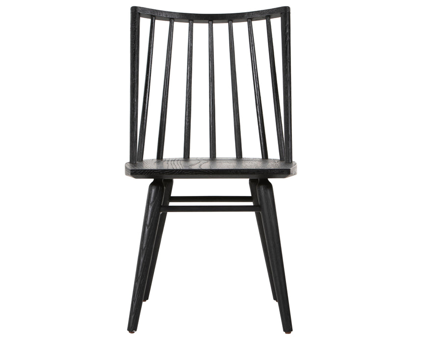 Black Oak | Lewis Windsor Chair | Valley Ridge Furniture