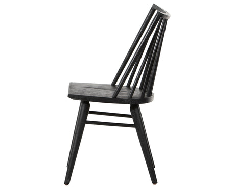 Black Oak | Lewis Windsor Chair | Valley Ridge Furniture