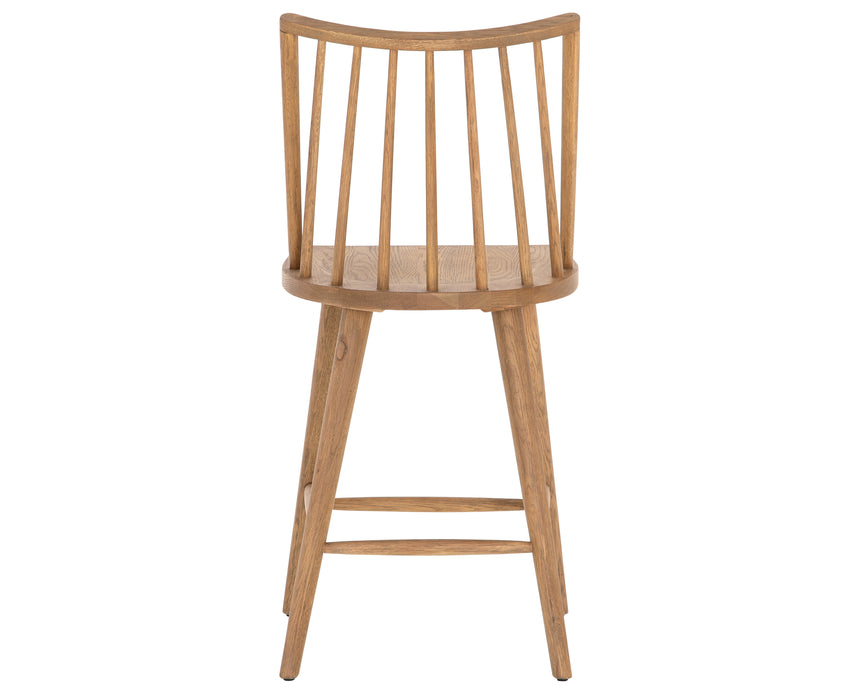 Sandy Oak (Counter Height) | Lewis Windsor Bar/Counter Stool | Valley Ridge Furniture