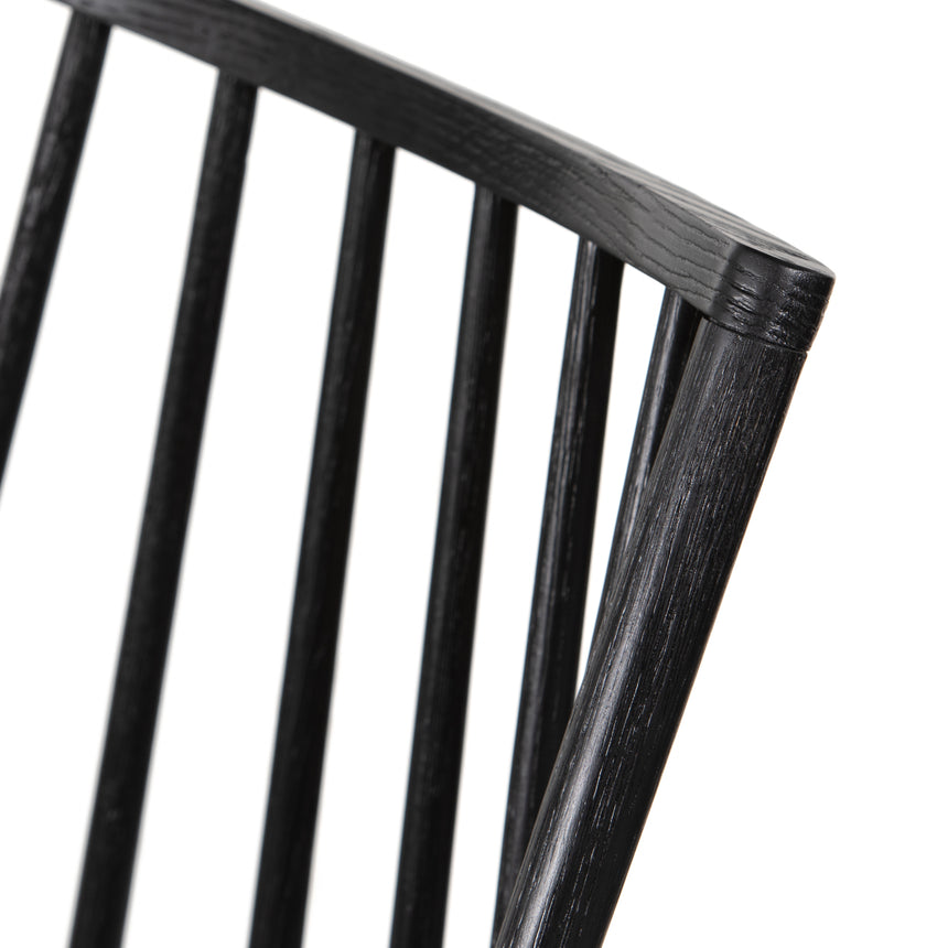 Black Oak (Counter Height) | Lewis Windsor Bar/Counter Stool | Valley Ridge Furniture