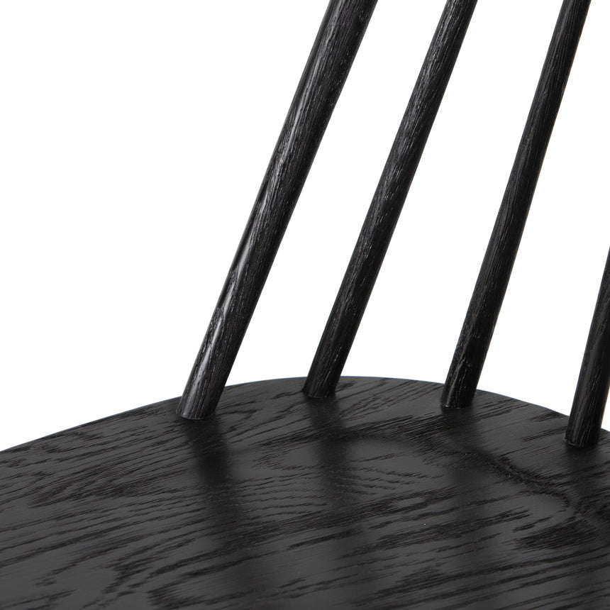 Black Oak (Bar Height) | Lewis Windsor Bar/Counter Stool | Valley Ridge Furniture