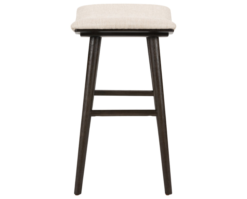 Essence Natural Fabric with Light Carbon Parawood (Counter Height) | Union Bar/Counter Stool | Valley Ridge Furniture
