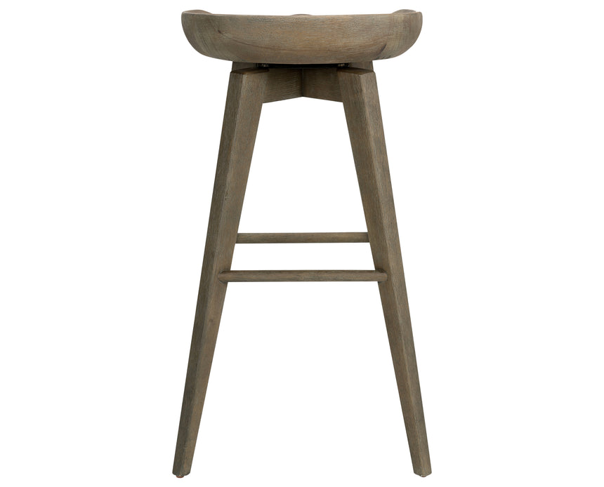 Brushed Shale Grey Parawood (Bar Height) | Paramore Swivel Bar/Counter Stool | Valley Ridge Furniture
