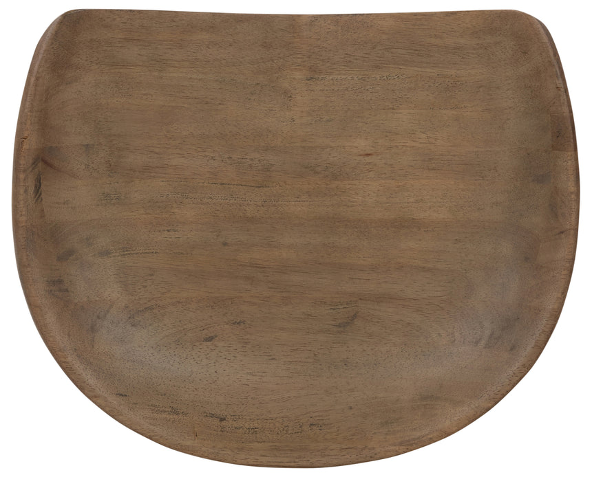 Natural Matte Parawood with Matte Black Iron (Counter Height) | Barrett Bar/Counter Stool | Valley Ridge Furniture