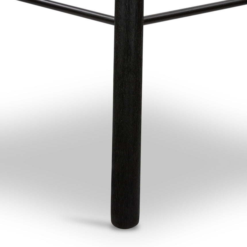 Matte Black Parawood with Matte Black Iron (Bar Height) | Barrett Bar/Counter Stool | Valley Ridge Furniture