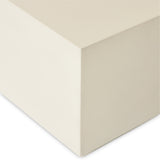 White Concrete | Parish Concrete Cube | Valley Ridge Furniture