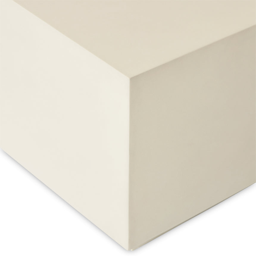 White Concrete | Parish Concrete Cube | Valley Ridge Furniture