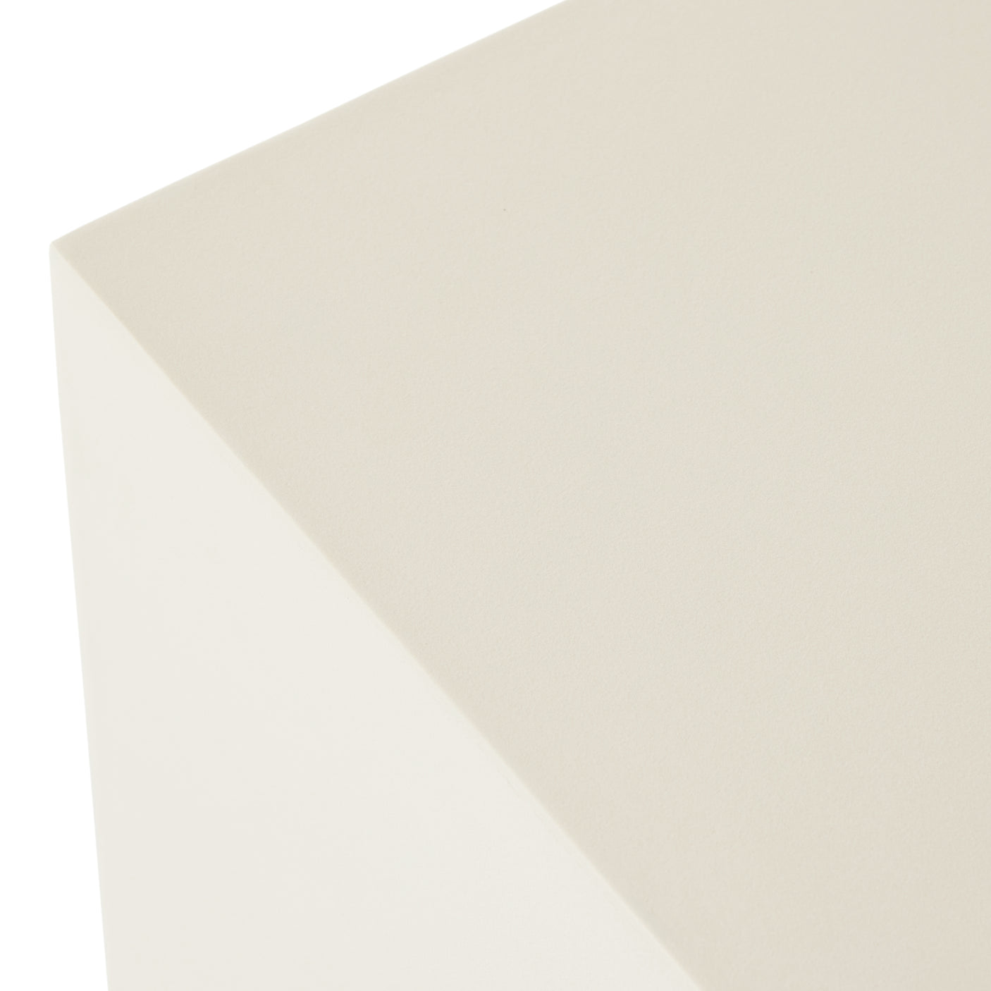 White Concrete | Parish Concrete Cube | Valley Ridge Furniture