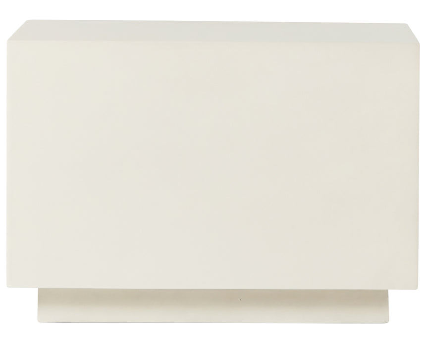 White Concrete | Parish Concrete Cube | Valley Ridge Furniture