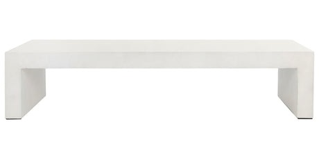 White Concrete | Parish Coffee Table | Valley Ridge Furniture