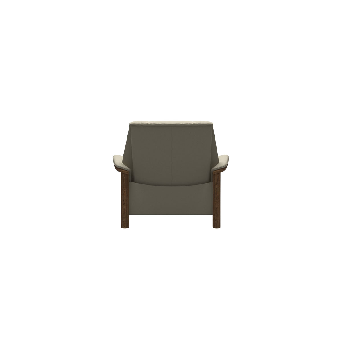 Buckingham LB Chair - Paloma Light Grey - Teak