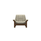 Buckingham LB Chair - Paloma Light Grey - Teak
