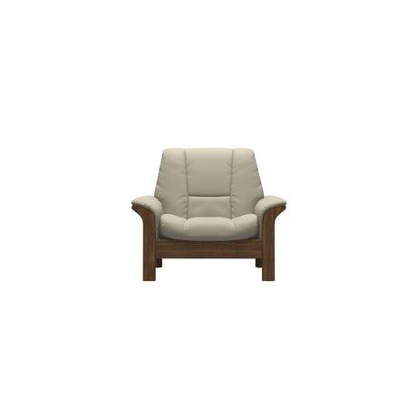 Buckingham LB Chair - Paloma Light Grey - Teak