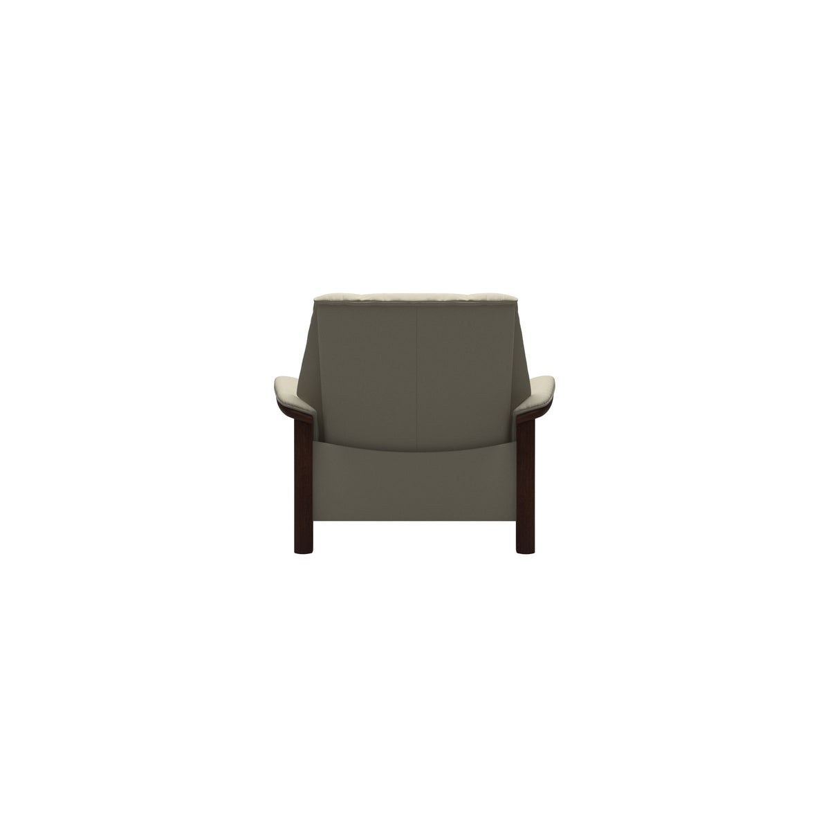 Buckingham LB Chair - Paloma Light Grey - Brown