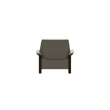 Buckingham LB Chair - Paloma Light Grey - Brown