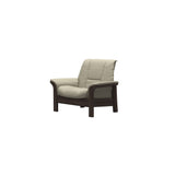 Buckingham LB Chair - Paloma Light Grey - Wenge