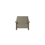 Buckingham LB Chair - Paloma Light Grey - Smoked Oak