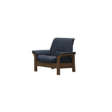 Buckingham LB Chair - Paloma Oxford Blue - Teak