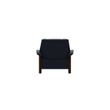 Buckingham LB Chair - Paloma Oxford Blue - Brown