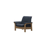 Buckingham LB Chair - Paloma Oxford Blue - Oak