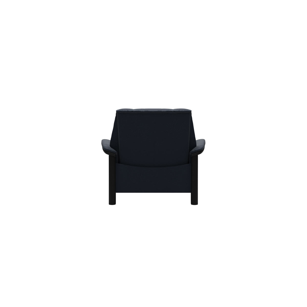 Buckingham LB Chair - Paloma Oxford Blue - Black