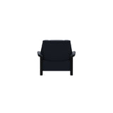 Buckingham LB Chair - Paloma Oxford Blue - Black