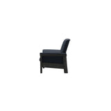 Buckingham LB Chair - Paloma Oxford Blue - Grey