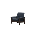 Buckingham LB Chair - Paloma Oxford Blue - Wenge