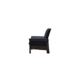 Buckingham LB Chair - Paloma Oxford Blue - Wenge