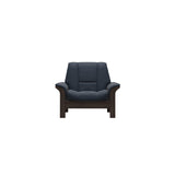 Buckingham LB Chair - Paloma Oxford Blue - Wenge