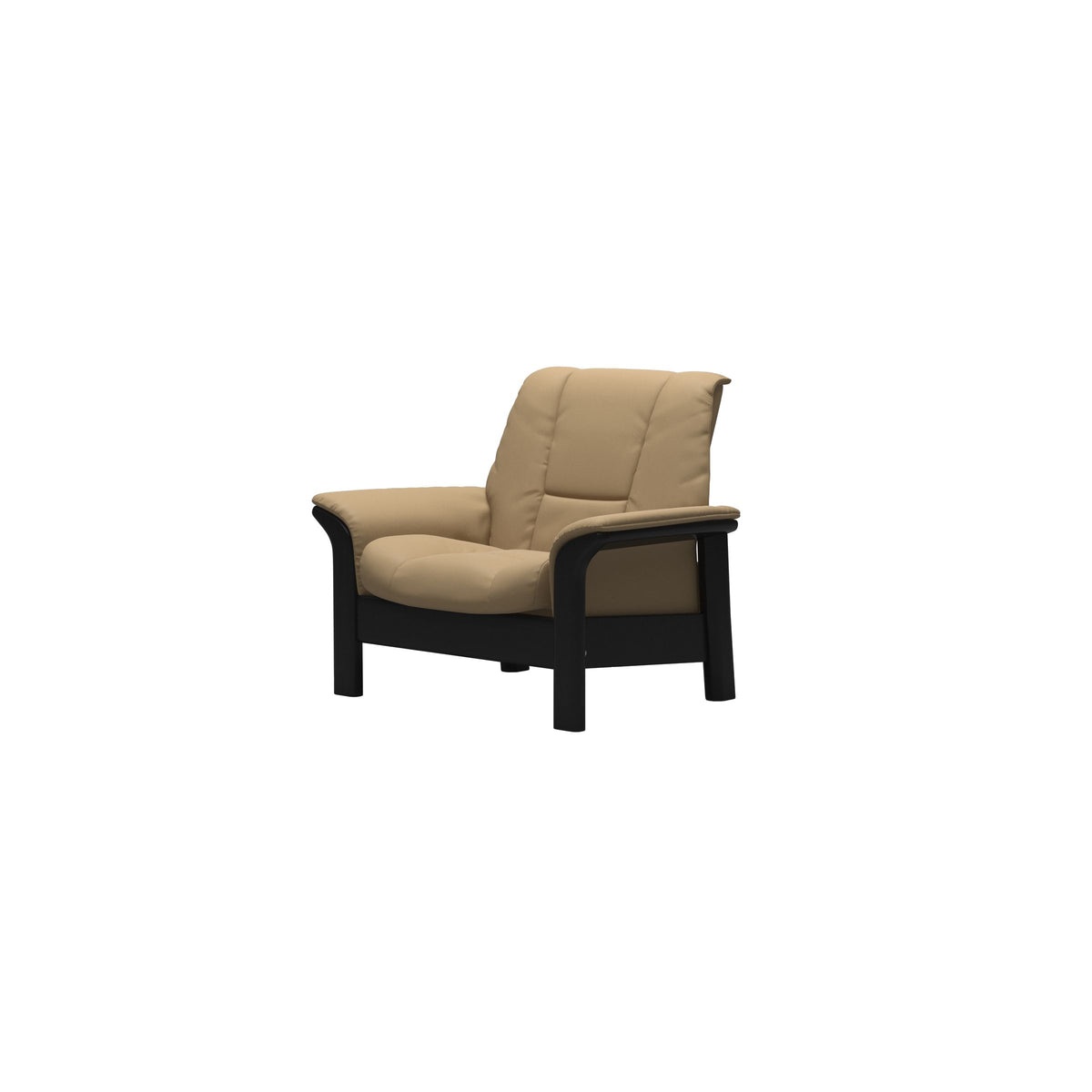 Buckingham LB Chair - Paloma Sand - Black