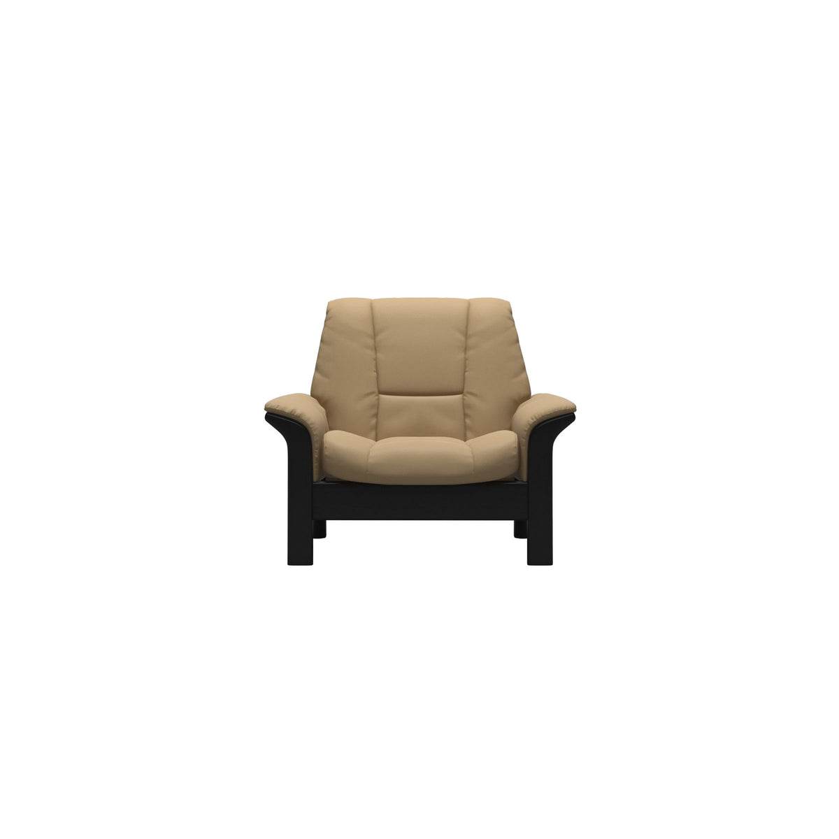 Buckingham LB Chair - Paloma Sand - Black