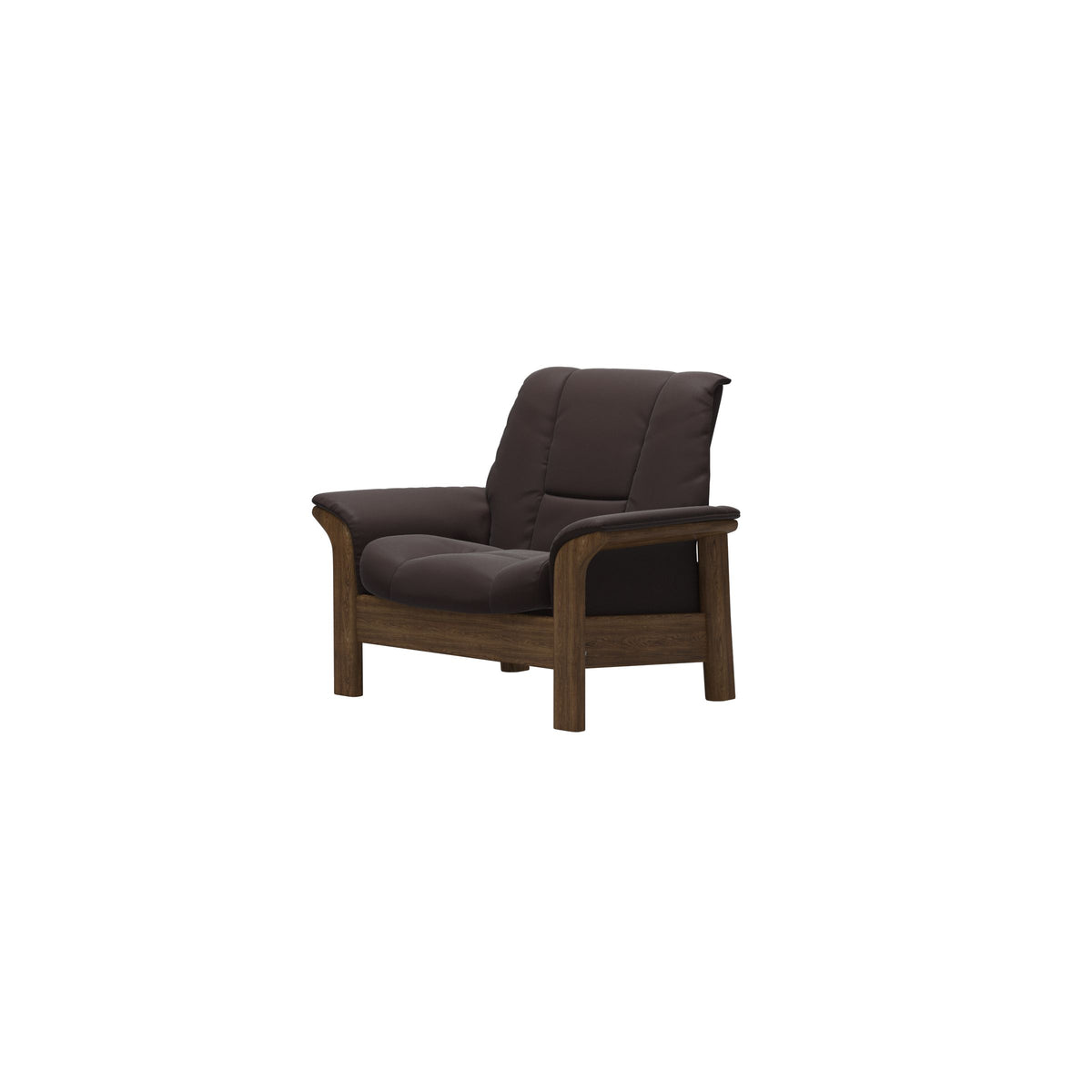 Buckingham LB Chair - Paloma Chocolate - Teak