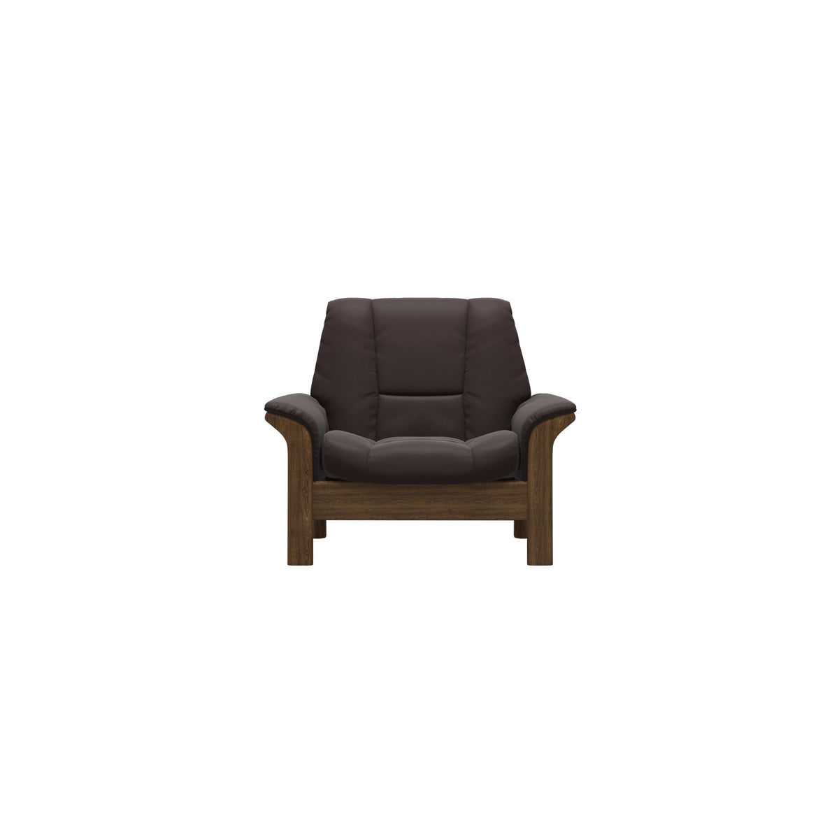 Buckingham LB Chair - Paloma Chocolate - Teak