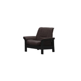 Buckingham LB Chair - Paloma Chocolate - Black