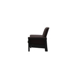 Buckingham LB Chair - Paloma Chocolate - Black