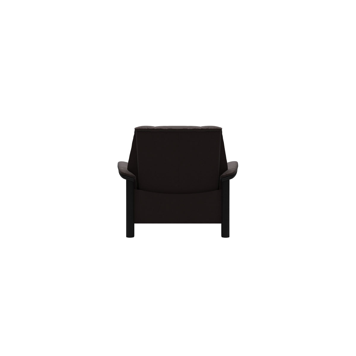 Buckingham LB Chair - Paloma Chocolate - Black