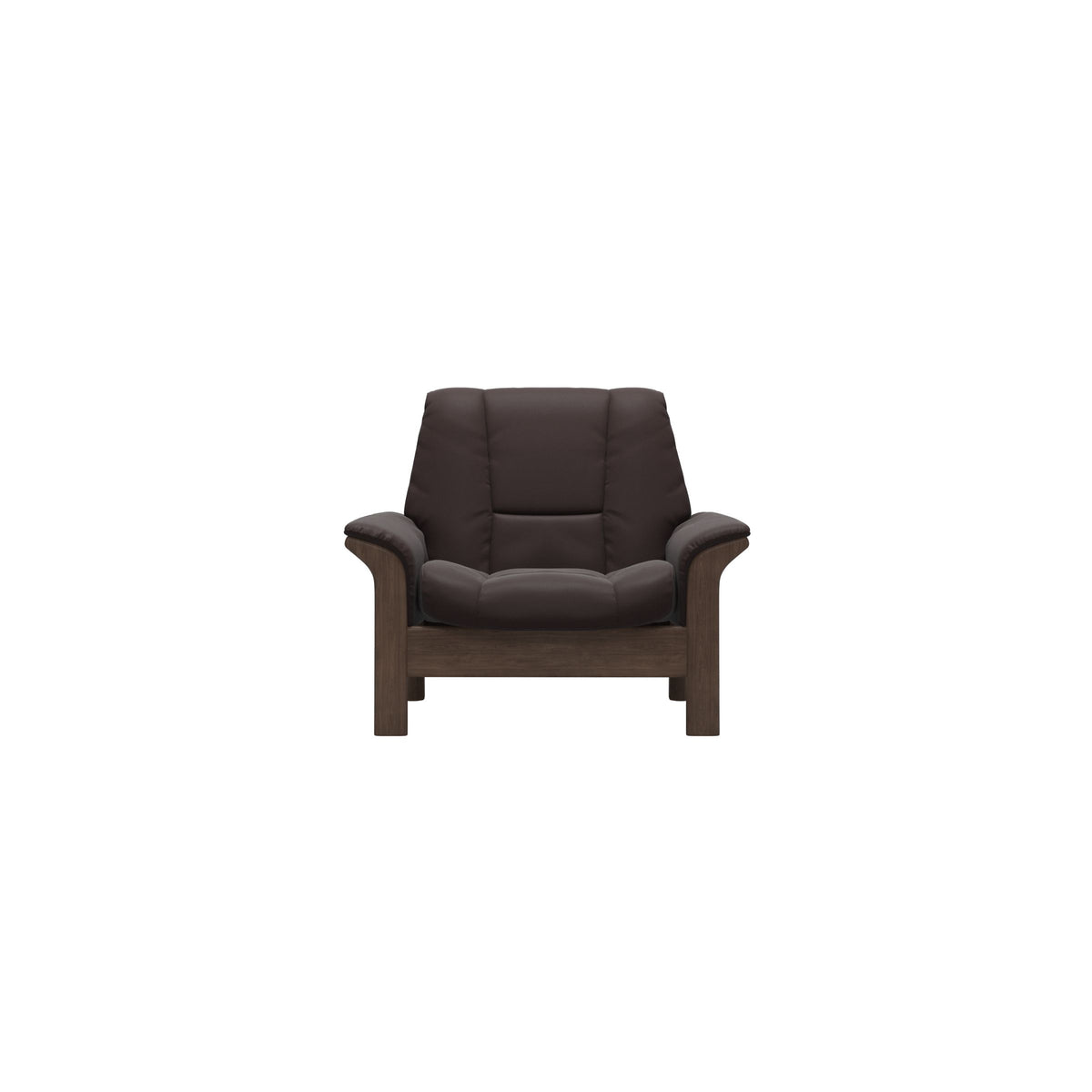 Buckingham LB Chair - Paloma Chocolate - Walnut