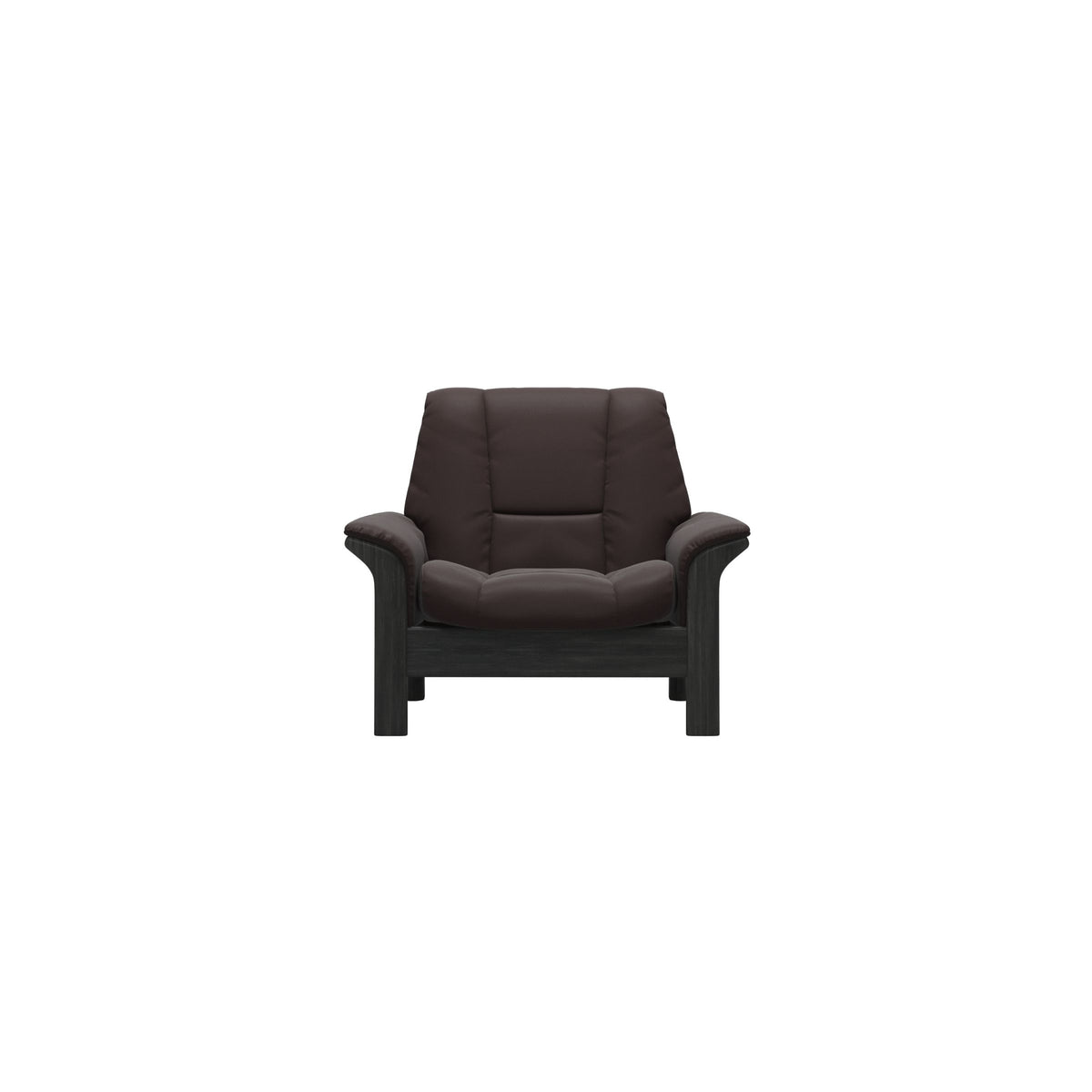 Buckingham LB Chair - Paloma Chocolate - Grey