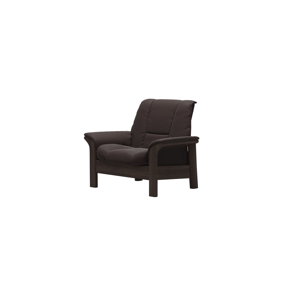 Buckingham LB Chair - Paloma Chocolate - Wenge