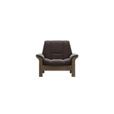 Buckingham LB Chair - Paloma Chocolate - Smoked Oak