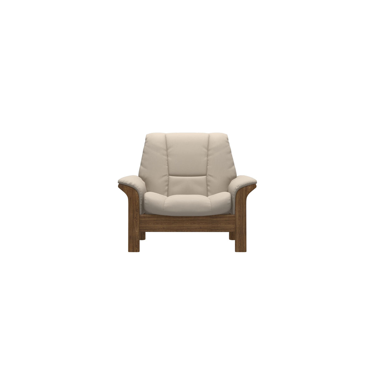 Buckingham LB Chair - Paloma Fog - Teak